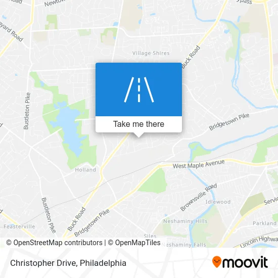 Christopher Drive map