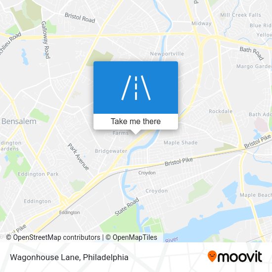 Mapa de Wagonhouse Lane