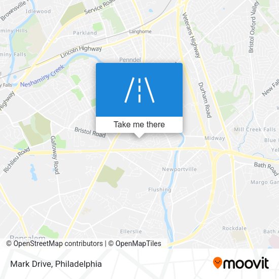 Mapa de Mark Drive