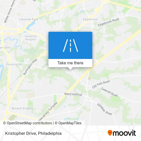 Kristopher Drive map
