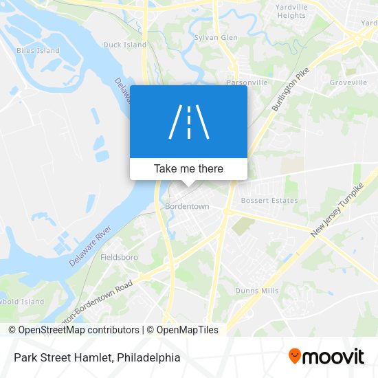 Mapa de Park Street Hamlet