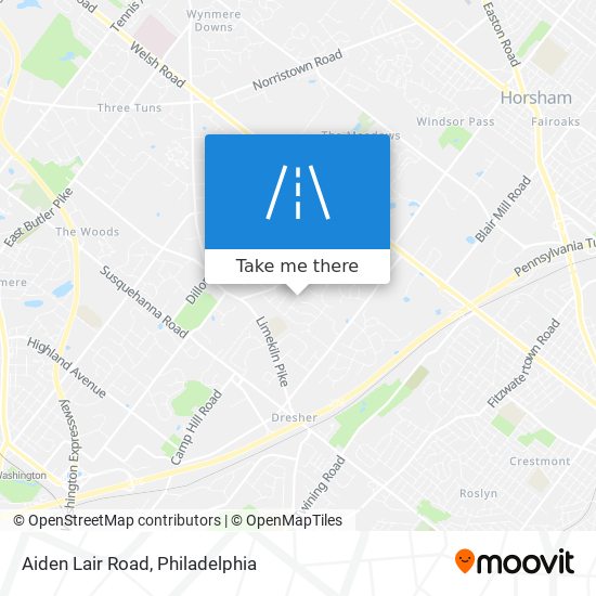 Mapa de Aiden Lair Road