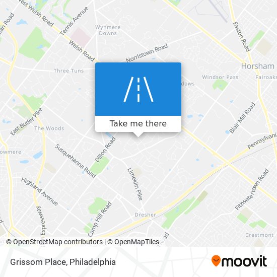 Mapa de Grissom Place