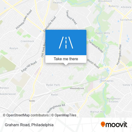 Mapa de Graham Road