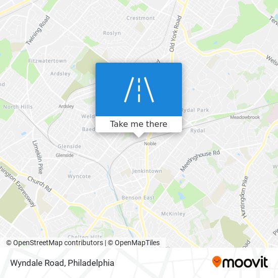 Mapa de Wyndale Road