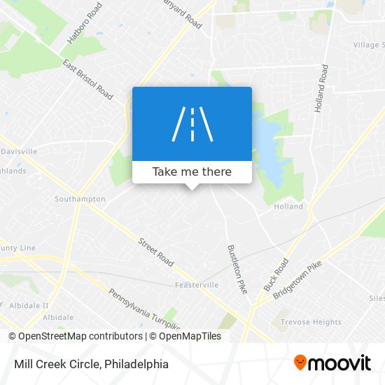 Mill Creek Circle map