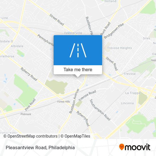 Mapa de Pleasantview Road