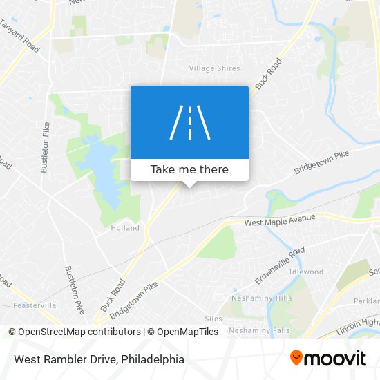 Mapa de West Rambler Drive
