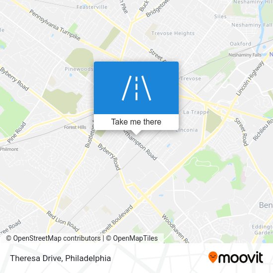 Mapa de Theresa Drive