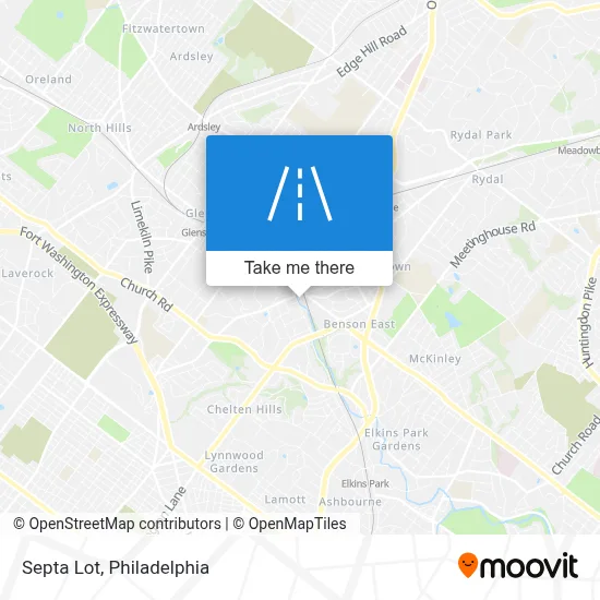 Septa Lot map