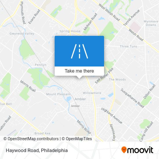 Mapa de Haywood Road