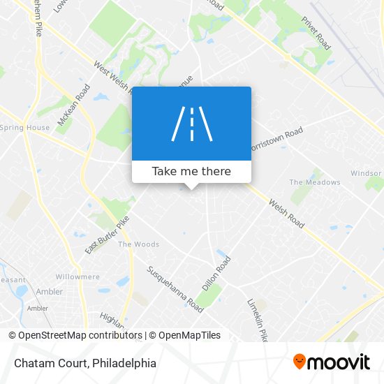 Mapa de Chatam Court