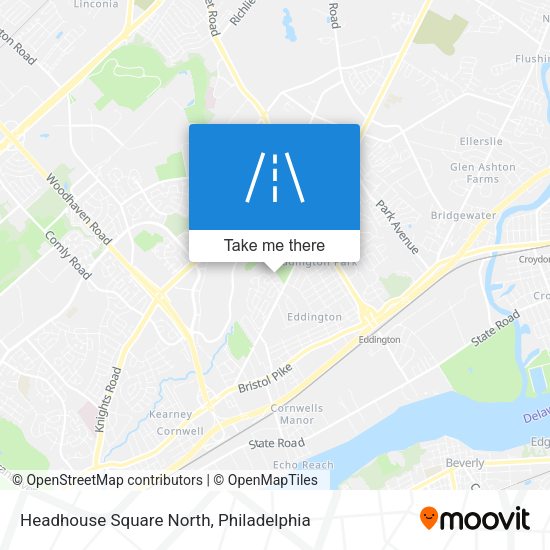 Mapa de Headhouse Square North