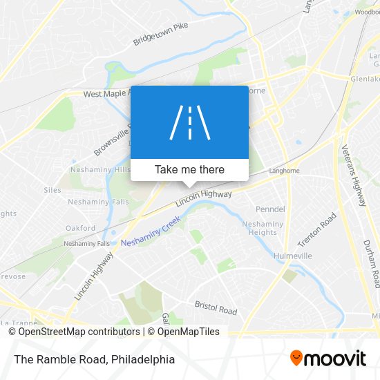 The Ramble Road map