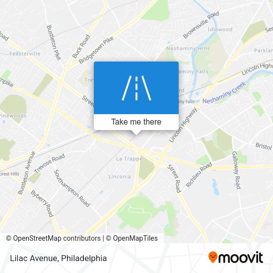 Mapa de Lilac Avenue