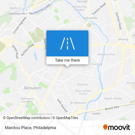 Mapa de Manitou Place
