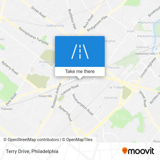 Terry Drive map