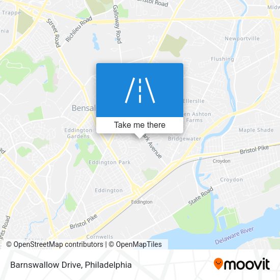 Barnswallow Drive map