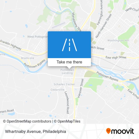 Whartnaby Avenue map