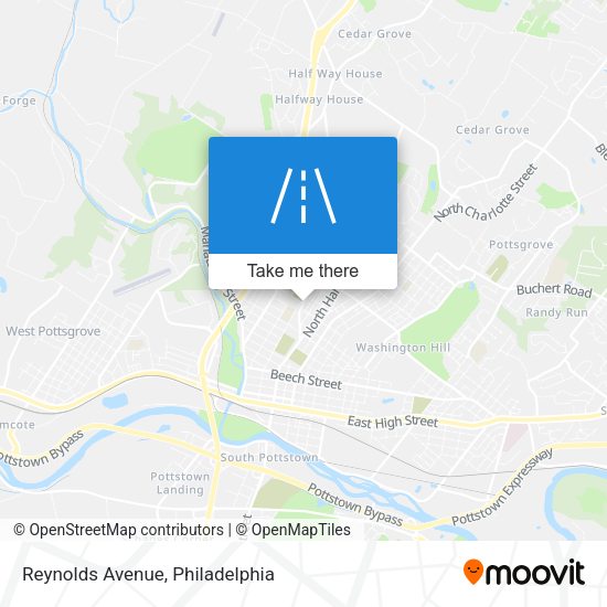 Reynolds Avenue map