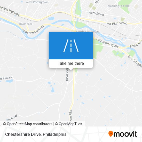 Mapa de Chestershire Drive