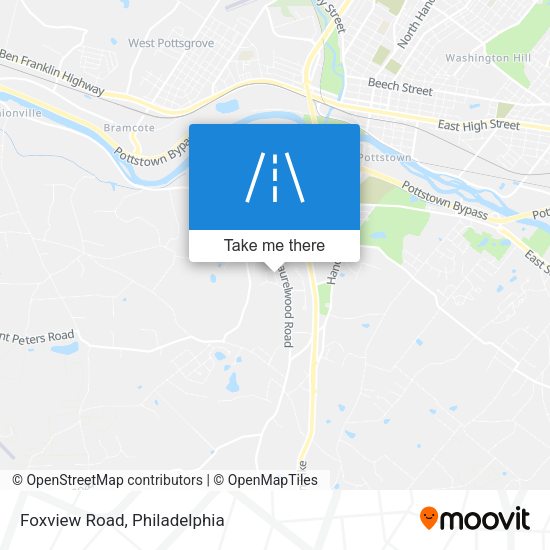 Mapa de Foxview Road