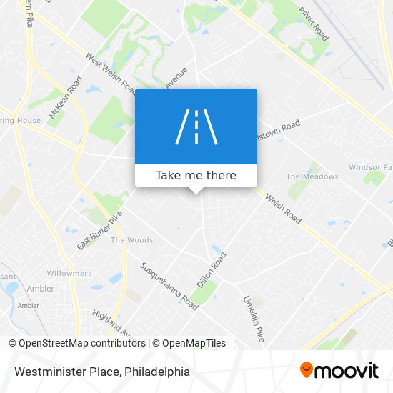Westminister Place map