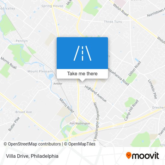 Mapa de Villa Drive