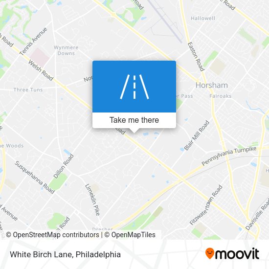 Mapa de White Birch Lane