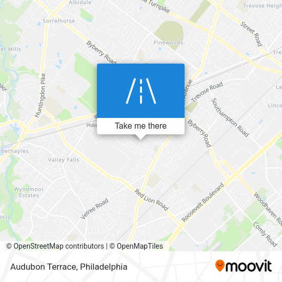 Audubon Terrace map