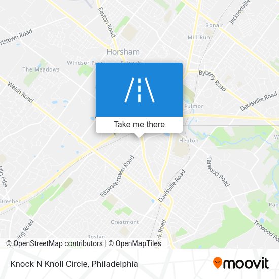 Mapa de Knock N Knoll Circle