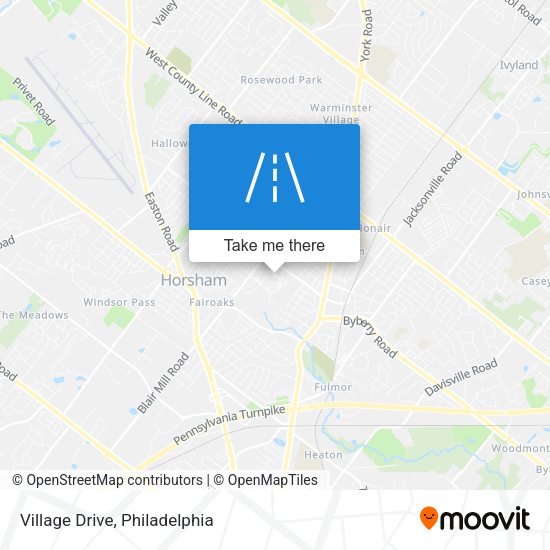 Mapa de Village Drive
