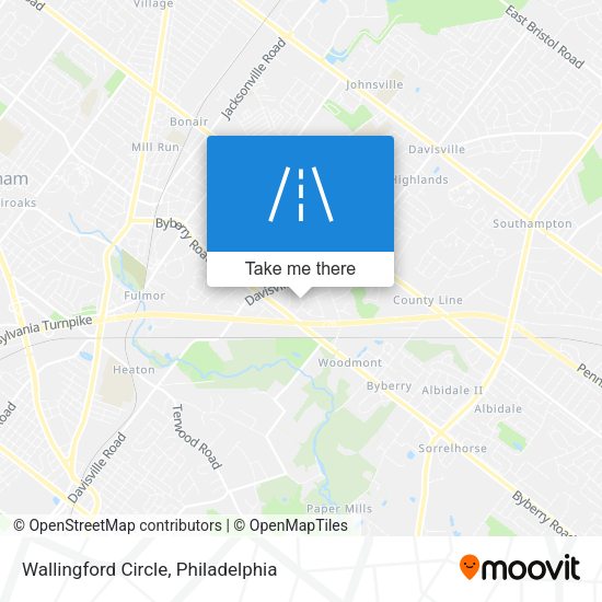 Mapa de Wallingford Circle