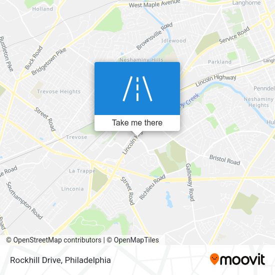 Rockhill Drive map