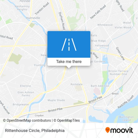 Mapa de Rittenhouse Circle