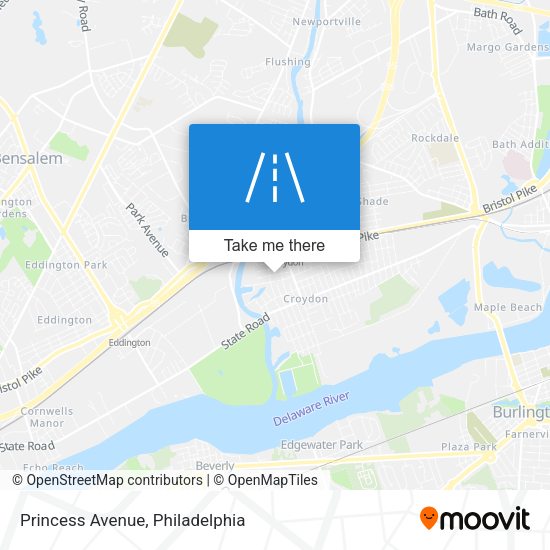 Mapa de Princess Avenue