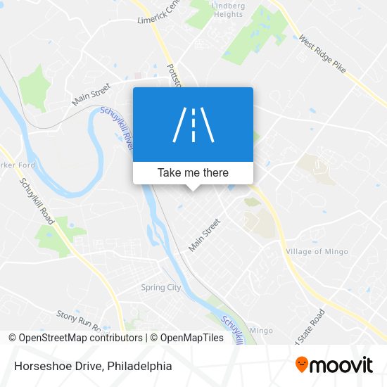 Mapa de Horseshoe Drive
