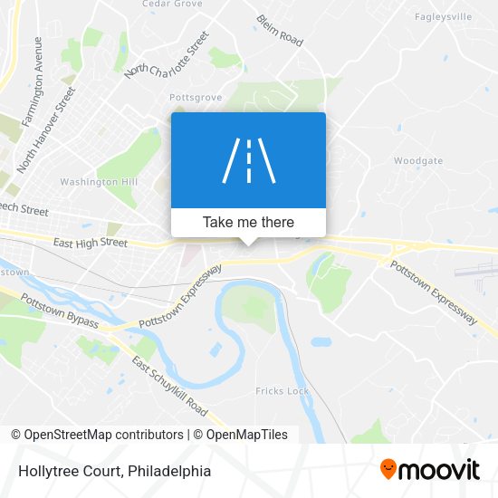 Mapa de Hollytree Court