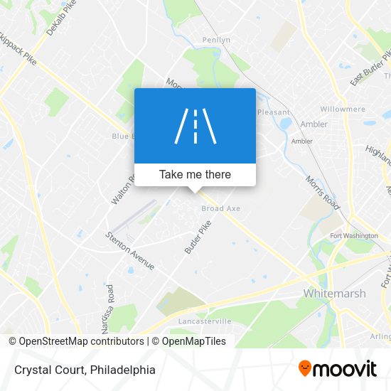 Mapa de Crystal Court