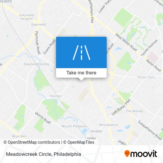 Meadowcreek Circle map