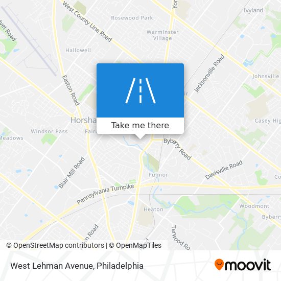 West Lehman Avenue map