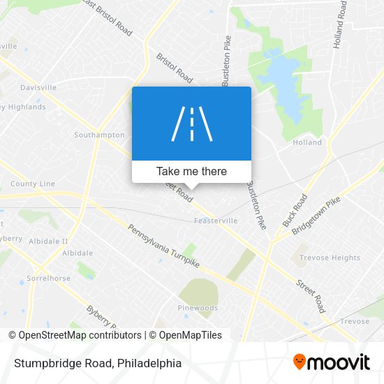 Mapa de Stumpbridge Road