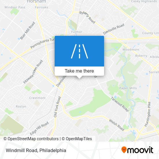 Mapa de Windmill Road