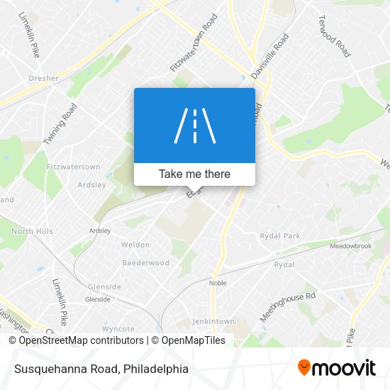 Susquehanna Road map