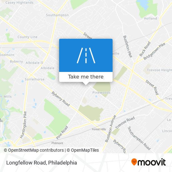 Longfellow Road map