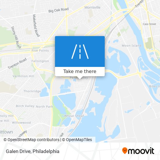 Mapa de Galen Drive