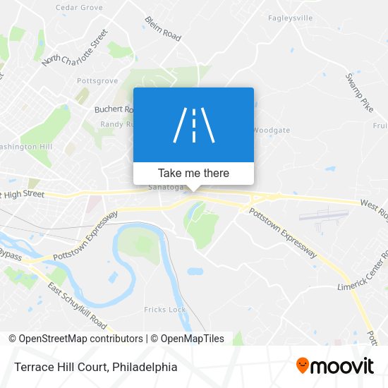 Terrace Hill Court map