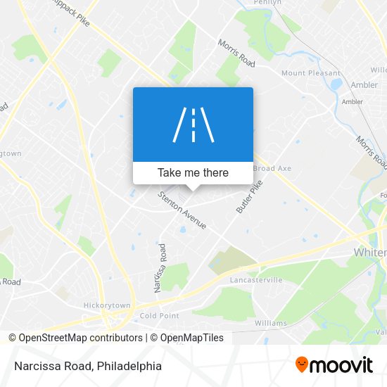 Narcissa Road map