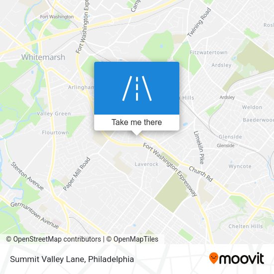 Mapa de Summit Valley Lane