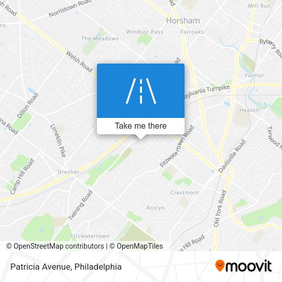 Mapa de Patricia Avenue